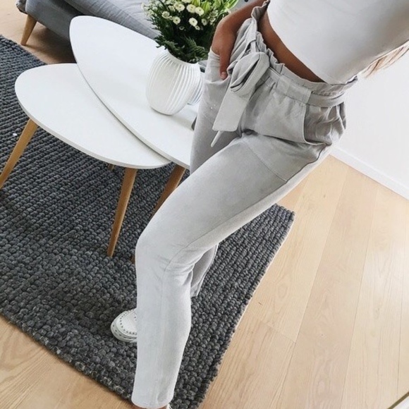 Brand New Grey Cigarette Trousers - Picture 1 of 2